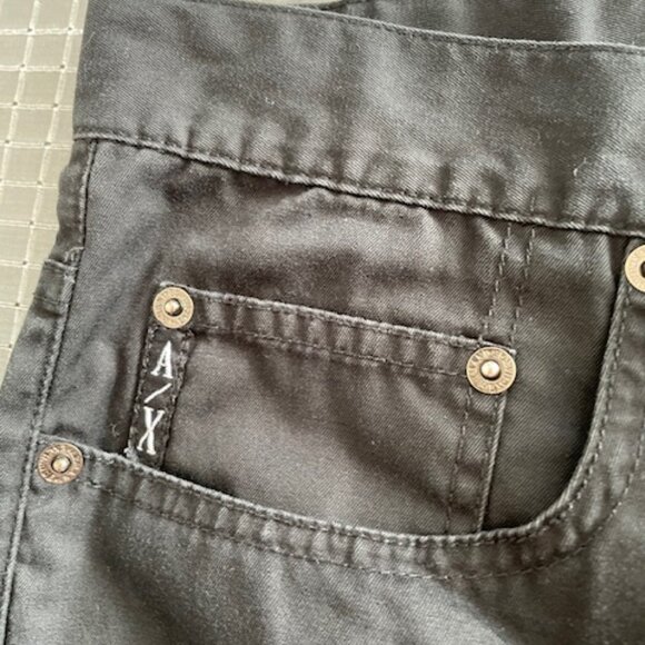 Armani Exchange cotton jeans 32 waist 31 inseam 8 inches leg wide - Picture 3 of 8